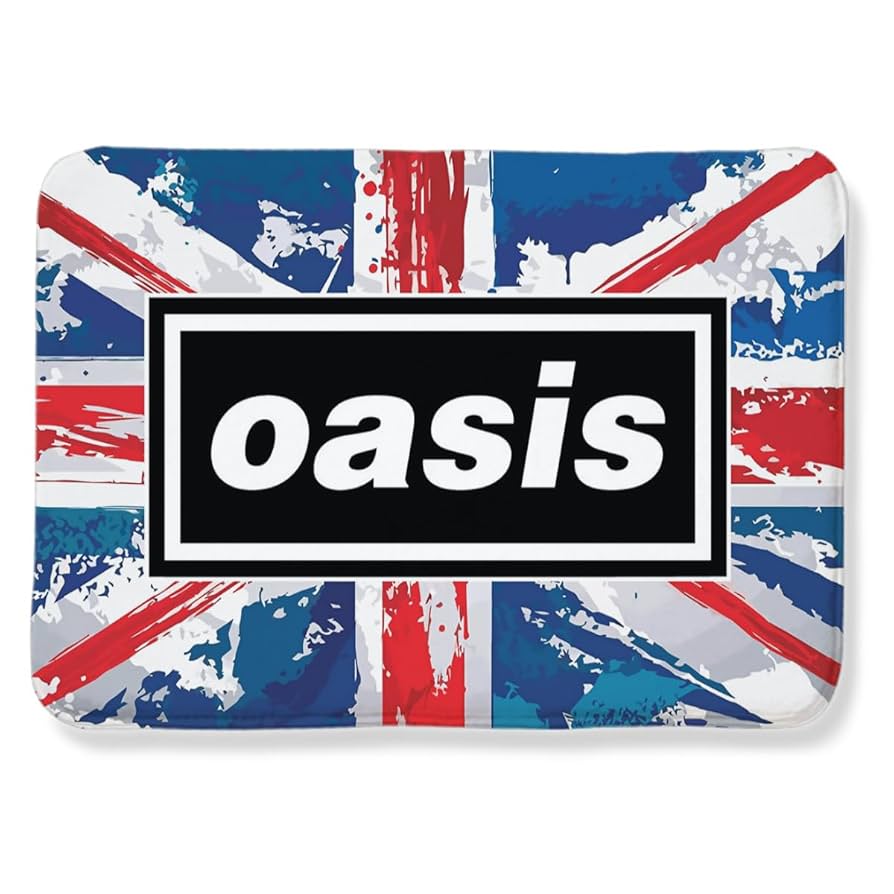 Oasis ロゴ ラグマット Amazon｜カーペット オアシス OASIS バンド フランネルラグ ラグ
